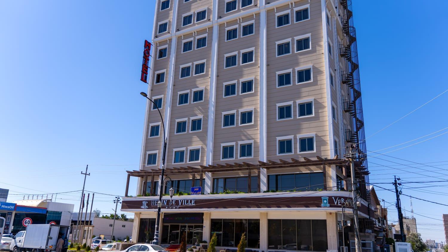 Hotel Hilen De Ville Erbil Ngoại thất bức ảnh